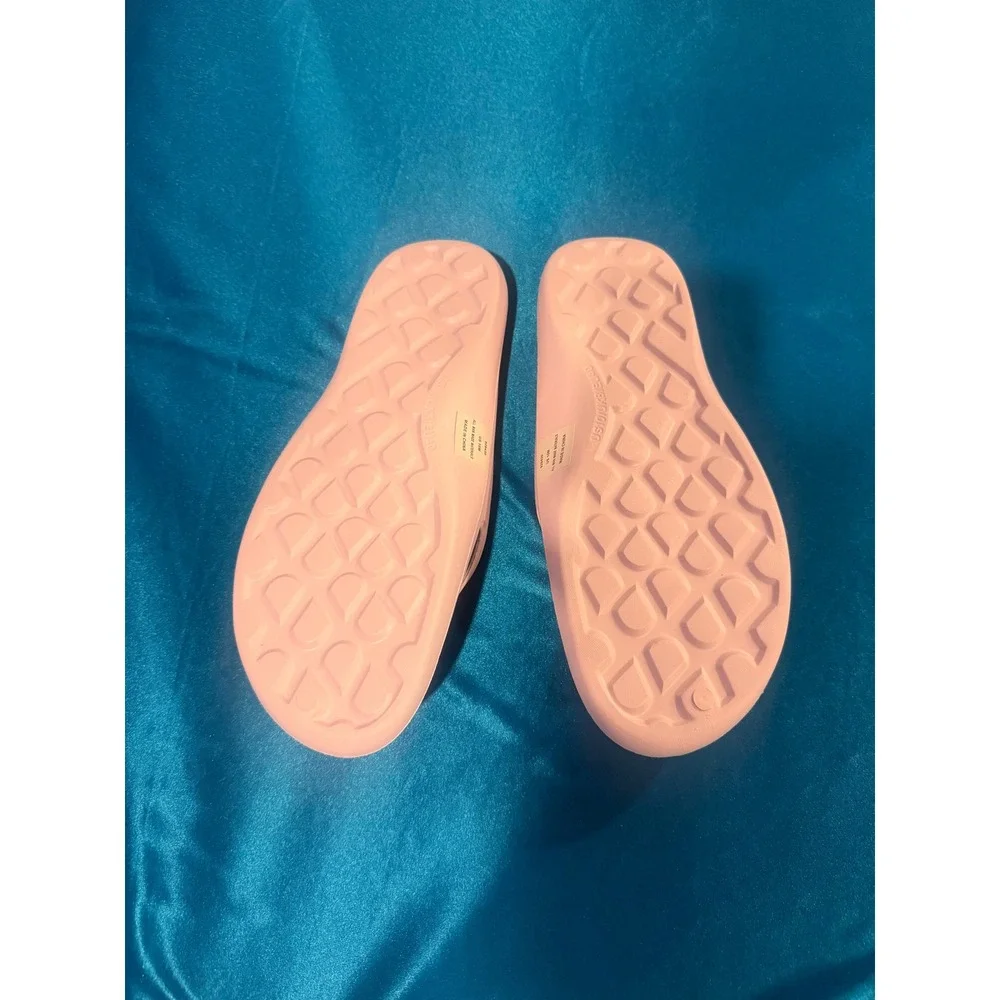 Aerolite Arch Support Flip Flops Pink Women's 10